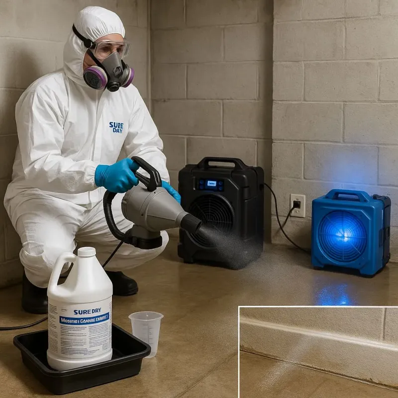 Sanitization and Odor Removal process in Gaithersburg, MD