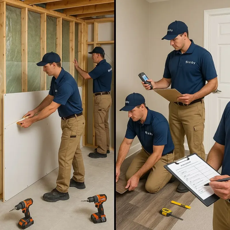 Repairs and Reconstruction process in Gaithersburg, MD