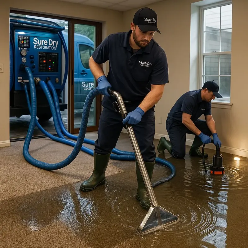 Water Extraction and Removal process in Gaithersburg, MD